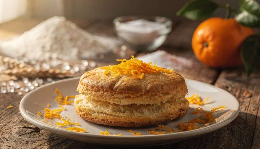 Biscuit aux zestes d'orange : une recette savoureuse et parfumée