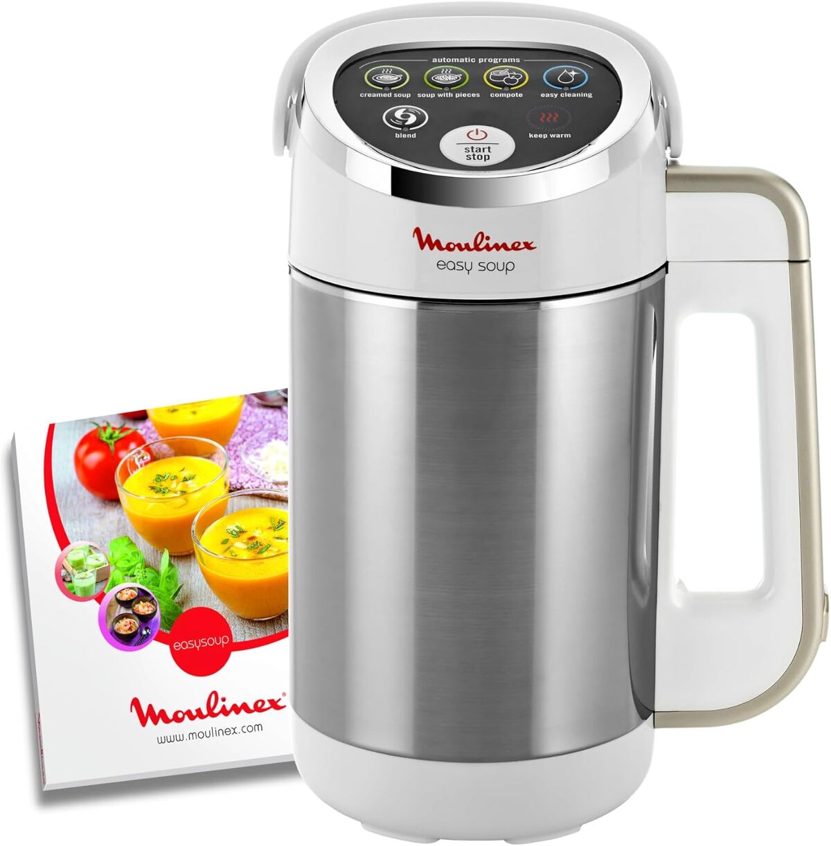 Test du Blender chauffant Moulinex Easy Soup LM841110 : puissance et praticité
