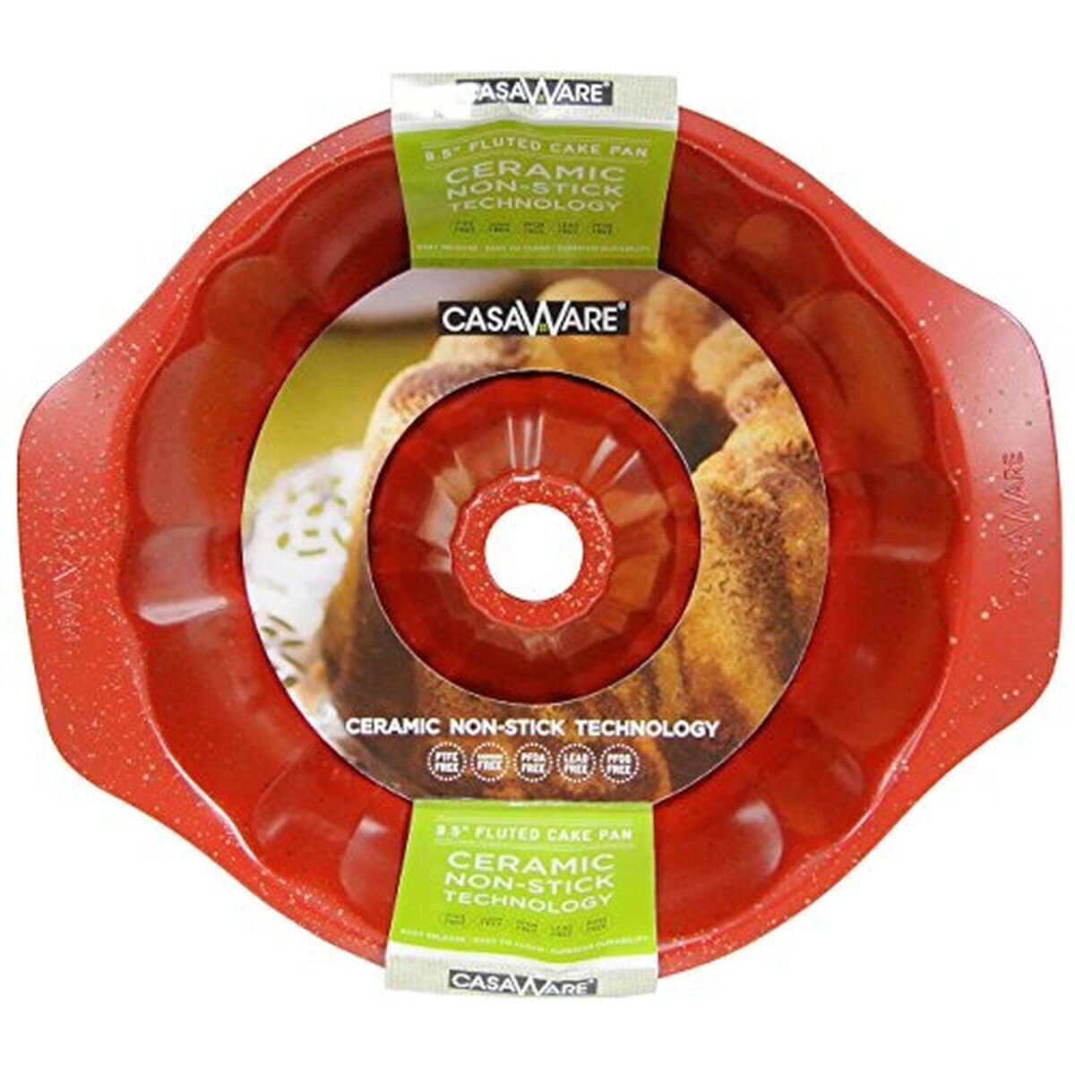Test : moule à gâteau CasaWare rouge granit 24, 1 cm