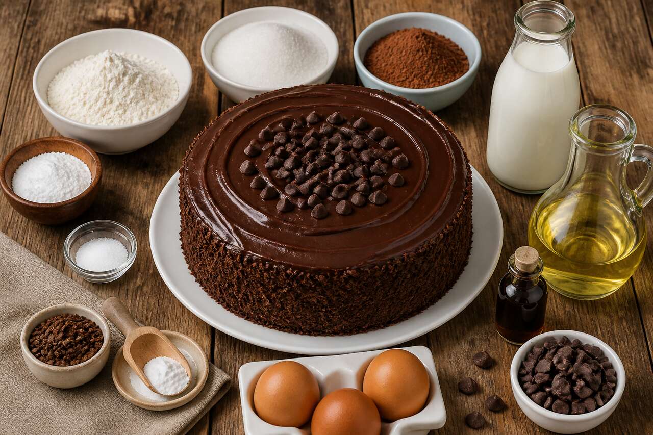 Cake au chocolat : recette facile et gourmande