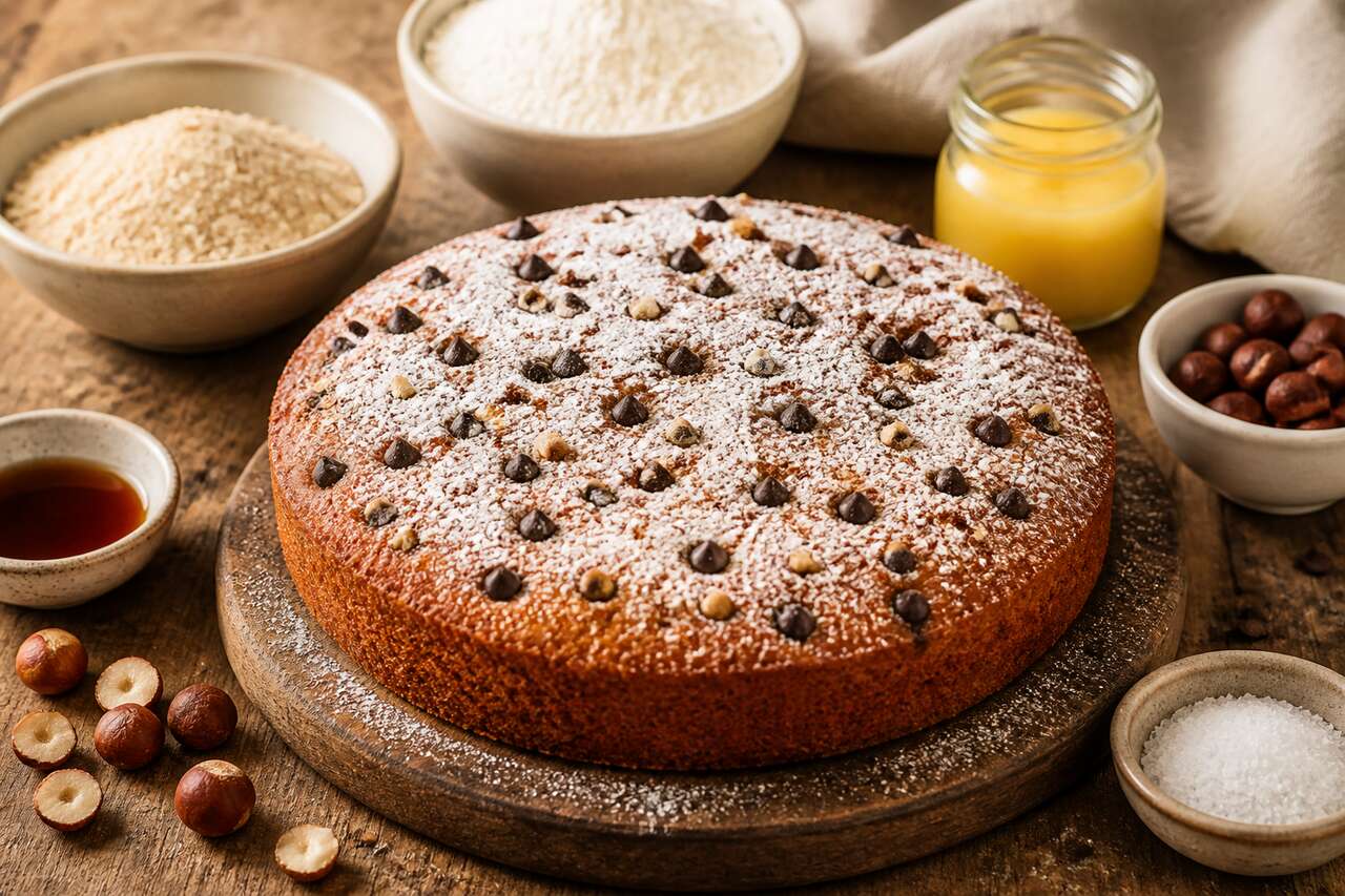 Gâteau aux noisettes : recette gourmande et facile
