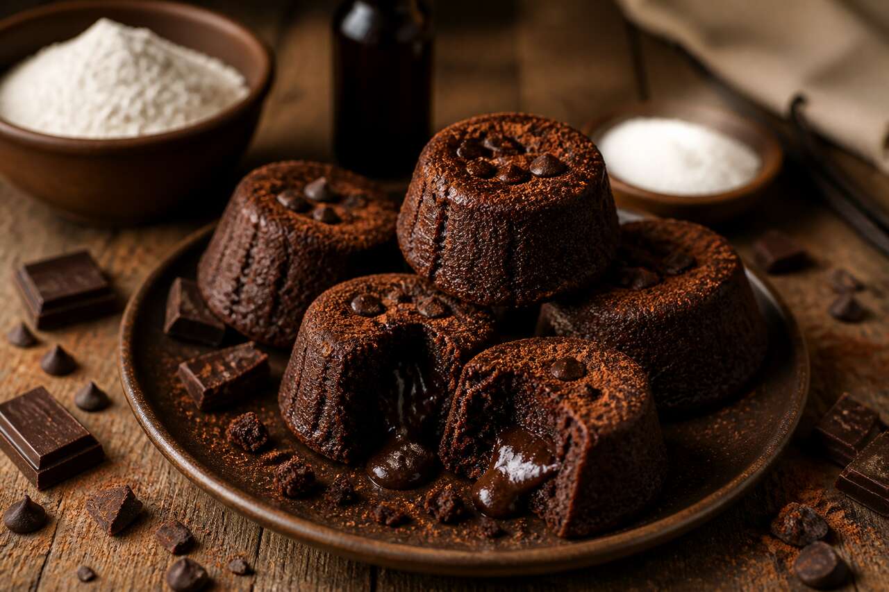 Petits cakes au chocolat : recette gourmande et facile
