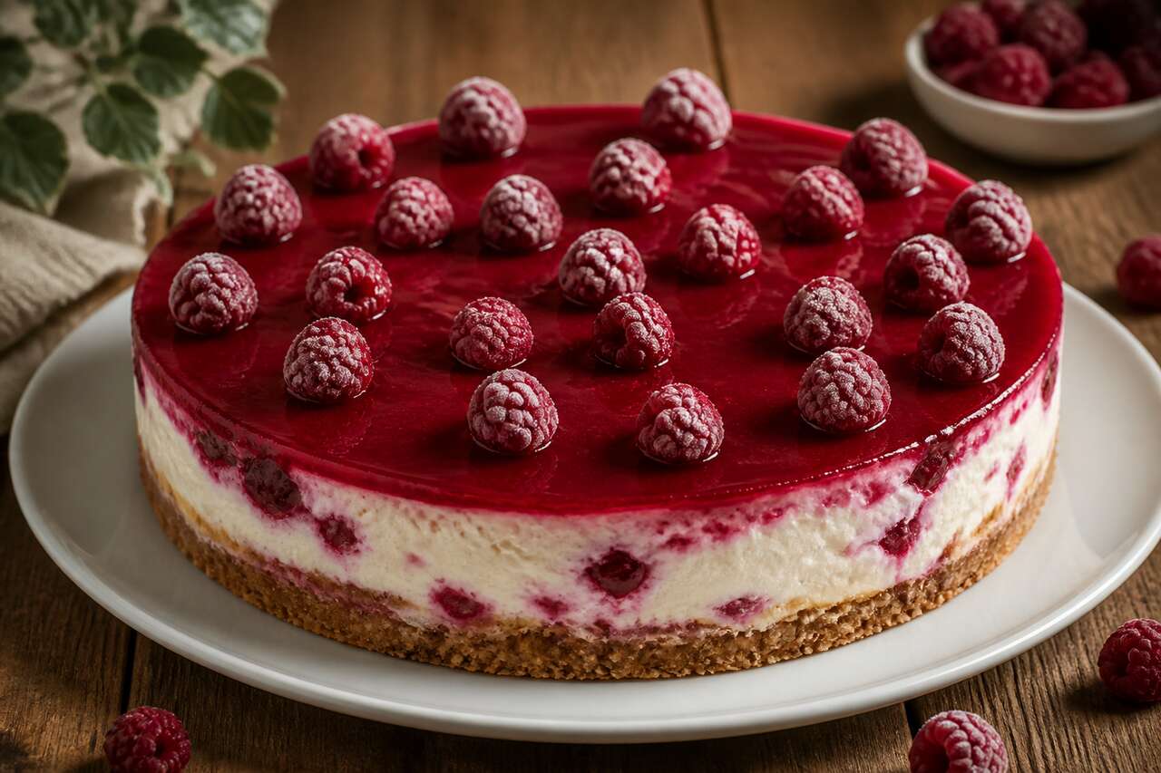 Recette de dessert aux framboises de Josette