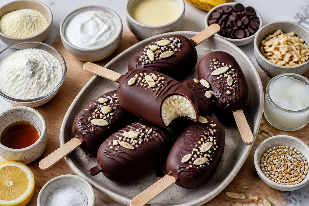 Recette d'esquimaux à la banane maison
