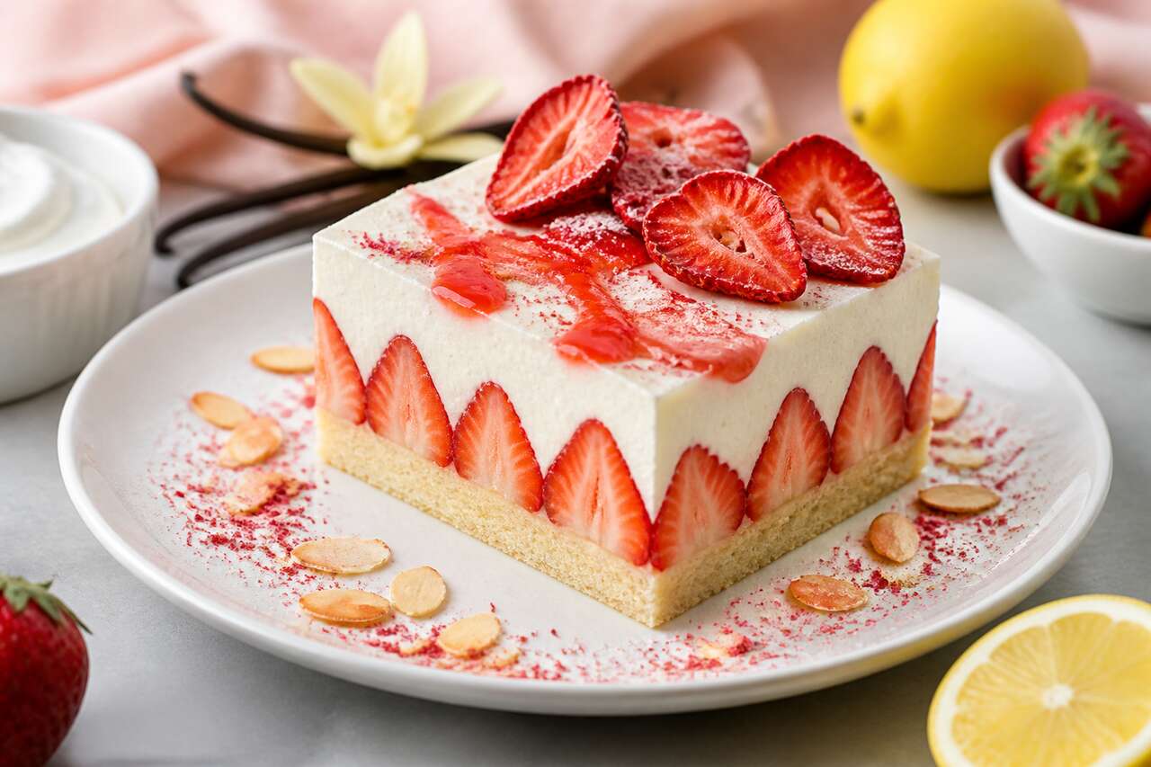 Recette du fraisier léger et facile