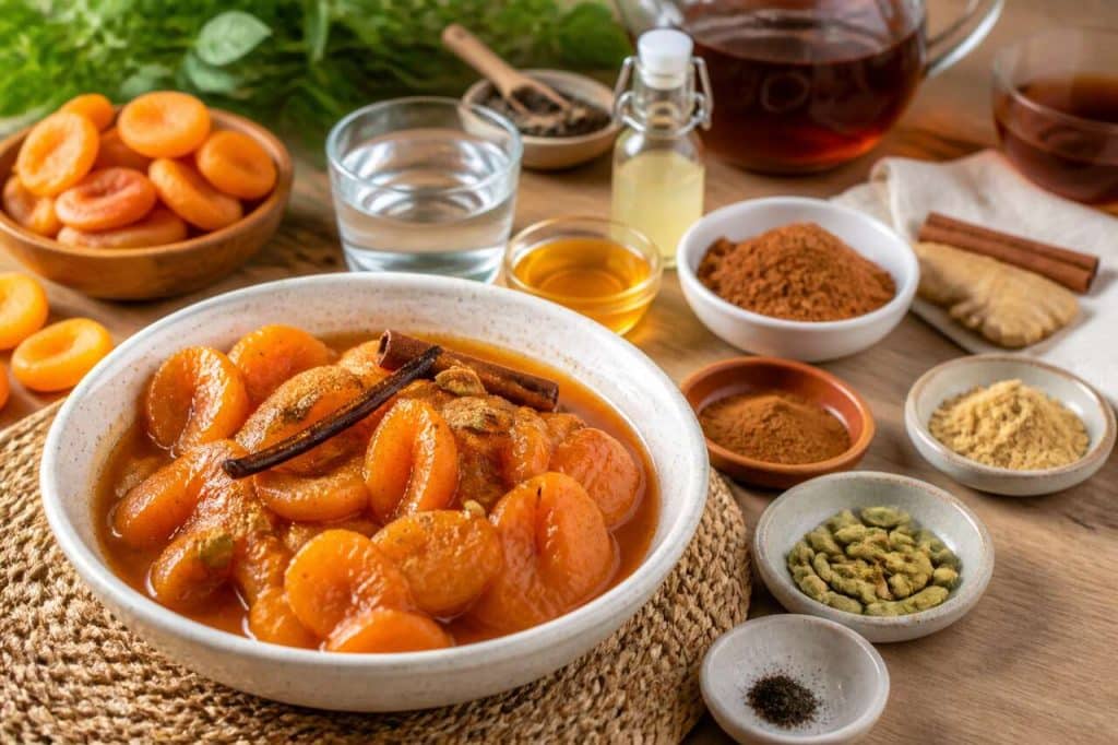 Compote d'abricots aux épices : recette facile et savoureuse