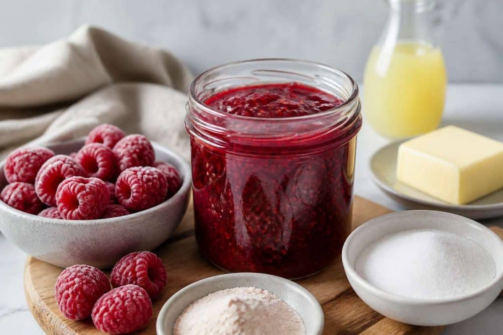 Recette de confiture de framboises entières maison