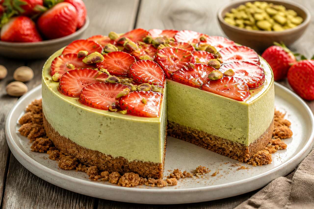Recette du Montebello aux fraises et pistaches