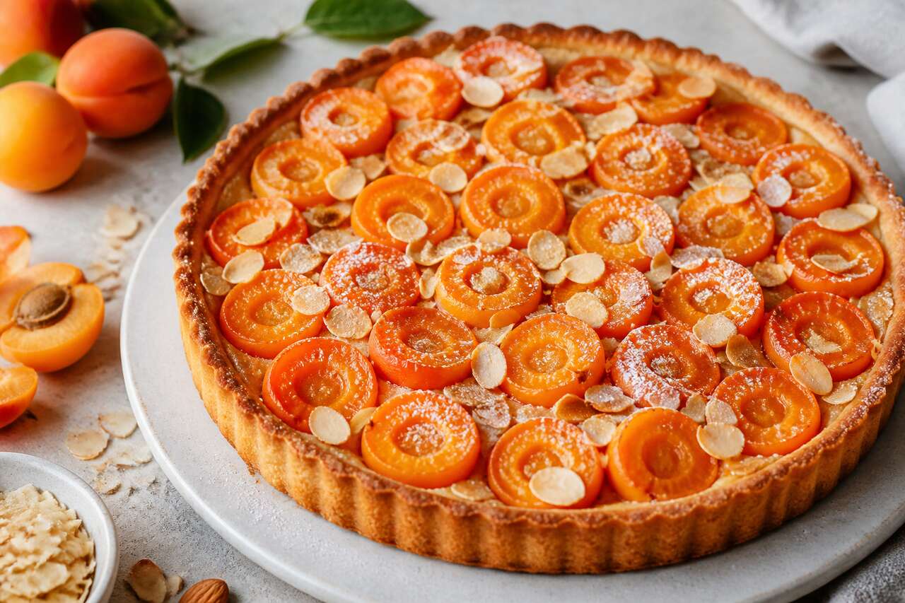 Recette facile de tarte aux abricots