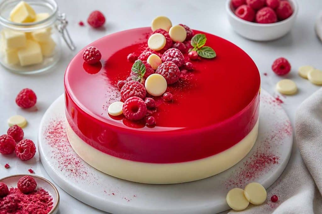 Recette d'entremets vanille et fruits rouges
