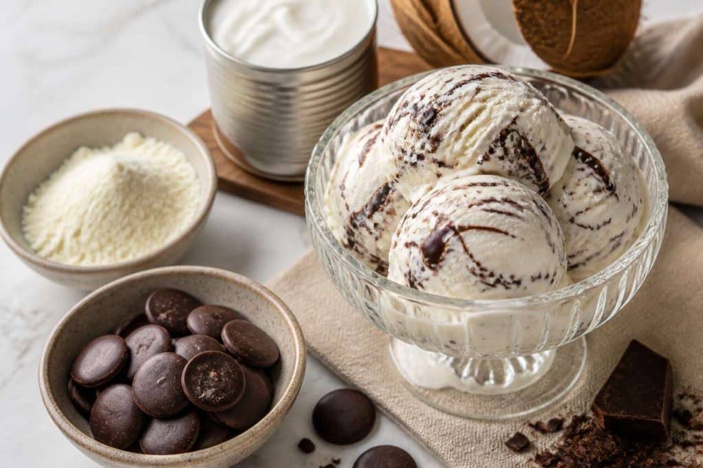 Recette de glace stracciatella maison