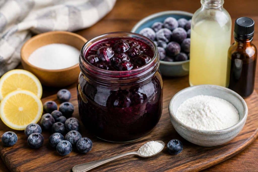 Confiture de myrtilles classique : recette facile et savoureuse