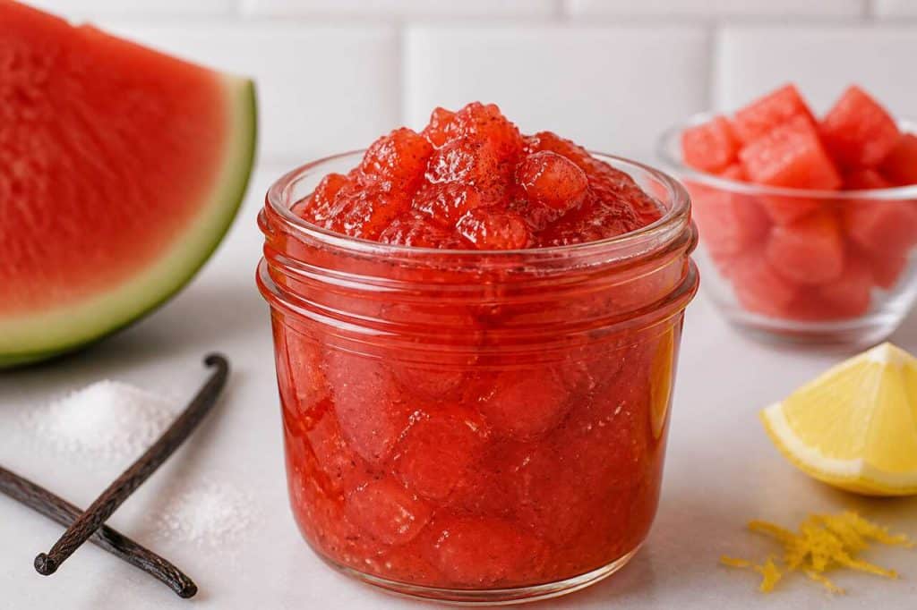 Confiture de pastèque à la vanille : recette savoureuse