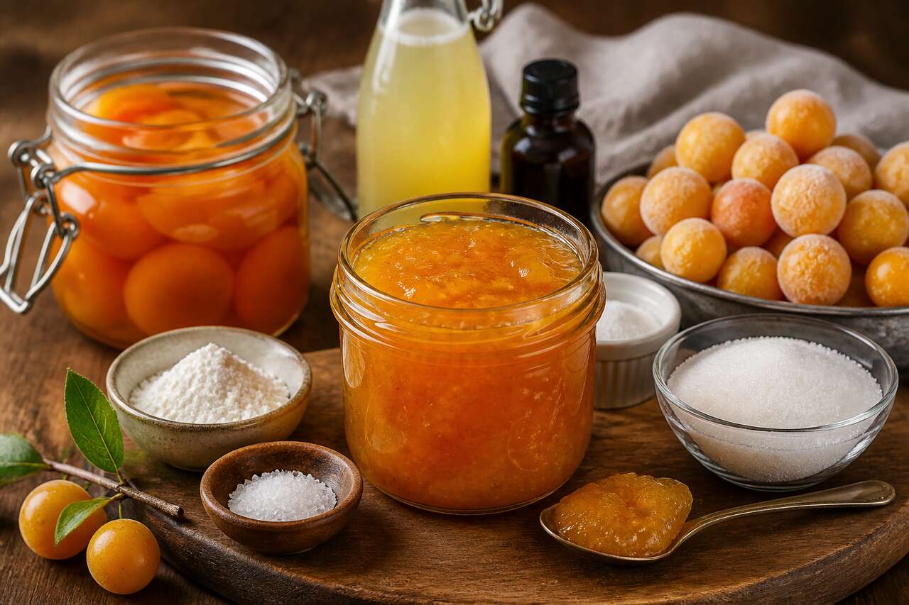 Confiture d'abricots et mirabelles maison : recette facile