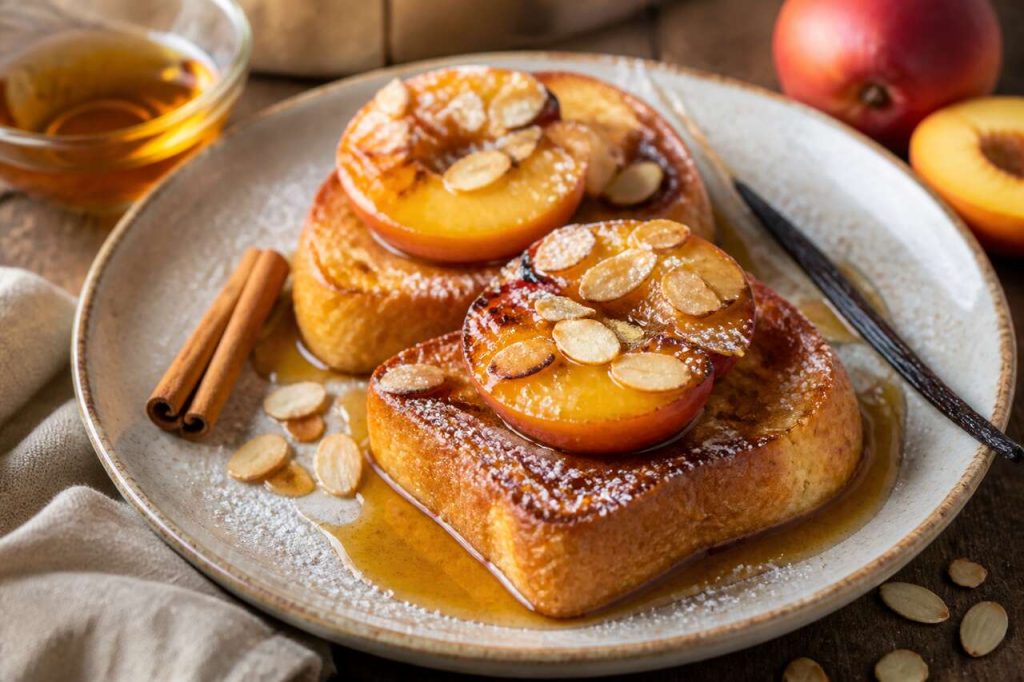 Nectarines à la brioche : recette gourmande et facile