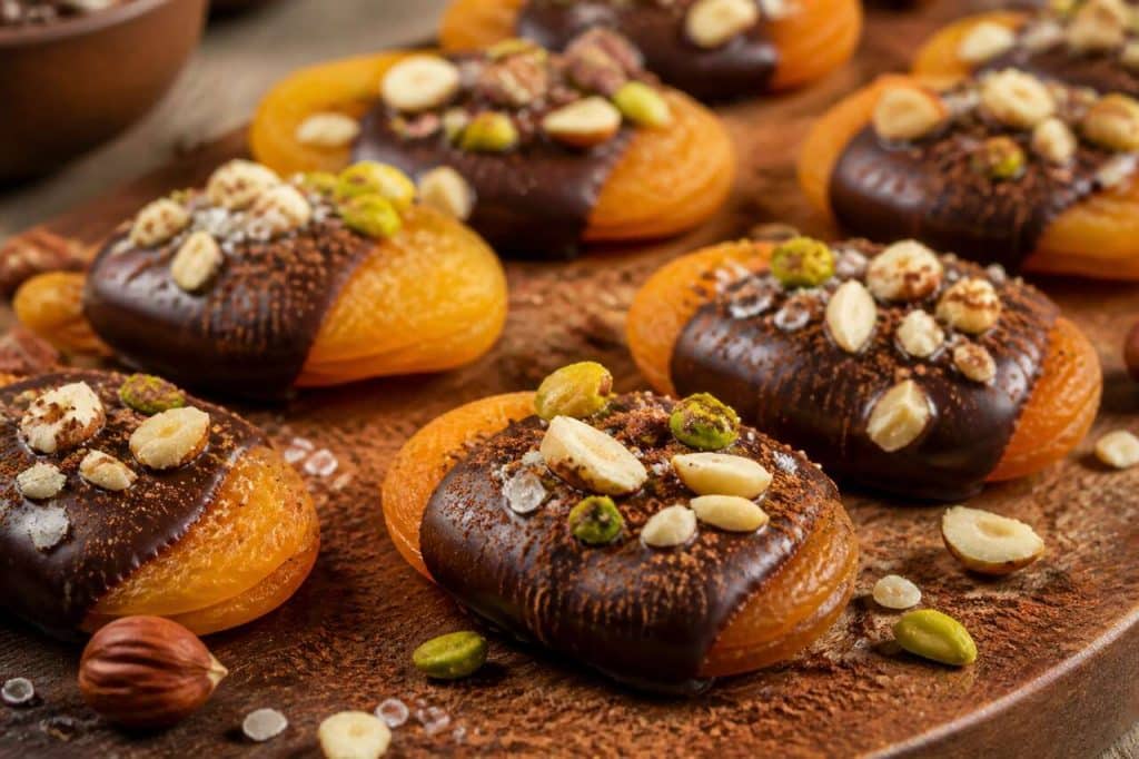 Abricots au chocolat : recette gourmande