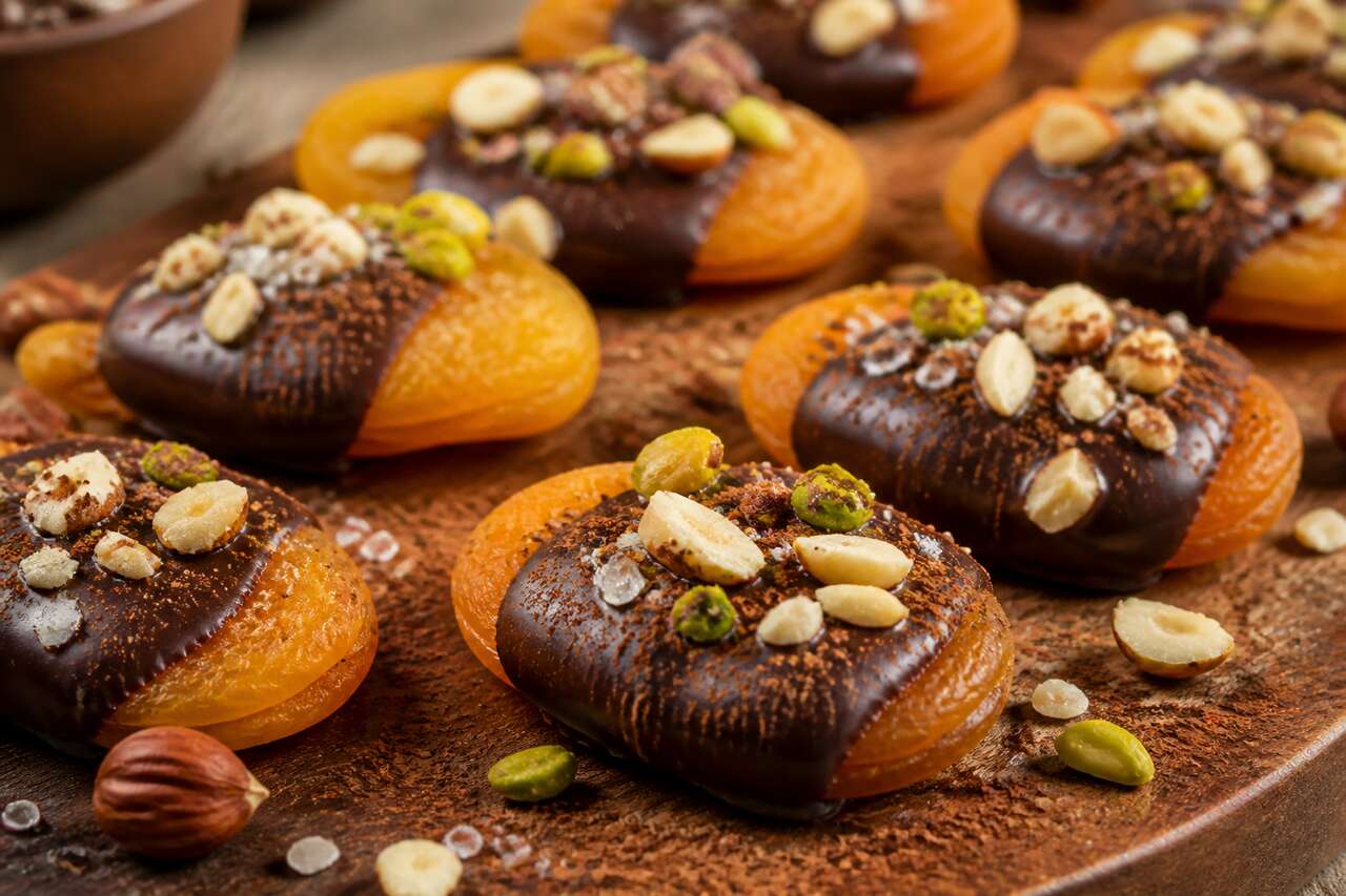 Abricots au chocolat : recette gourmande