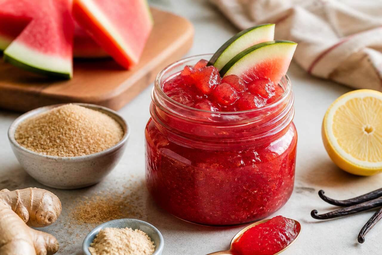 Confiture de pastèque : recette facile et délicieuse