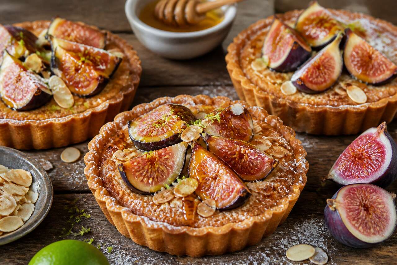 Recette de tartelettes aux figues fraîches
