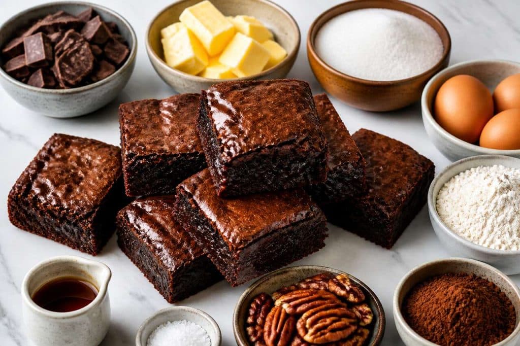 La meilleure recette de brownie au chocolat
