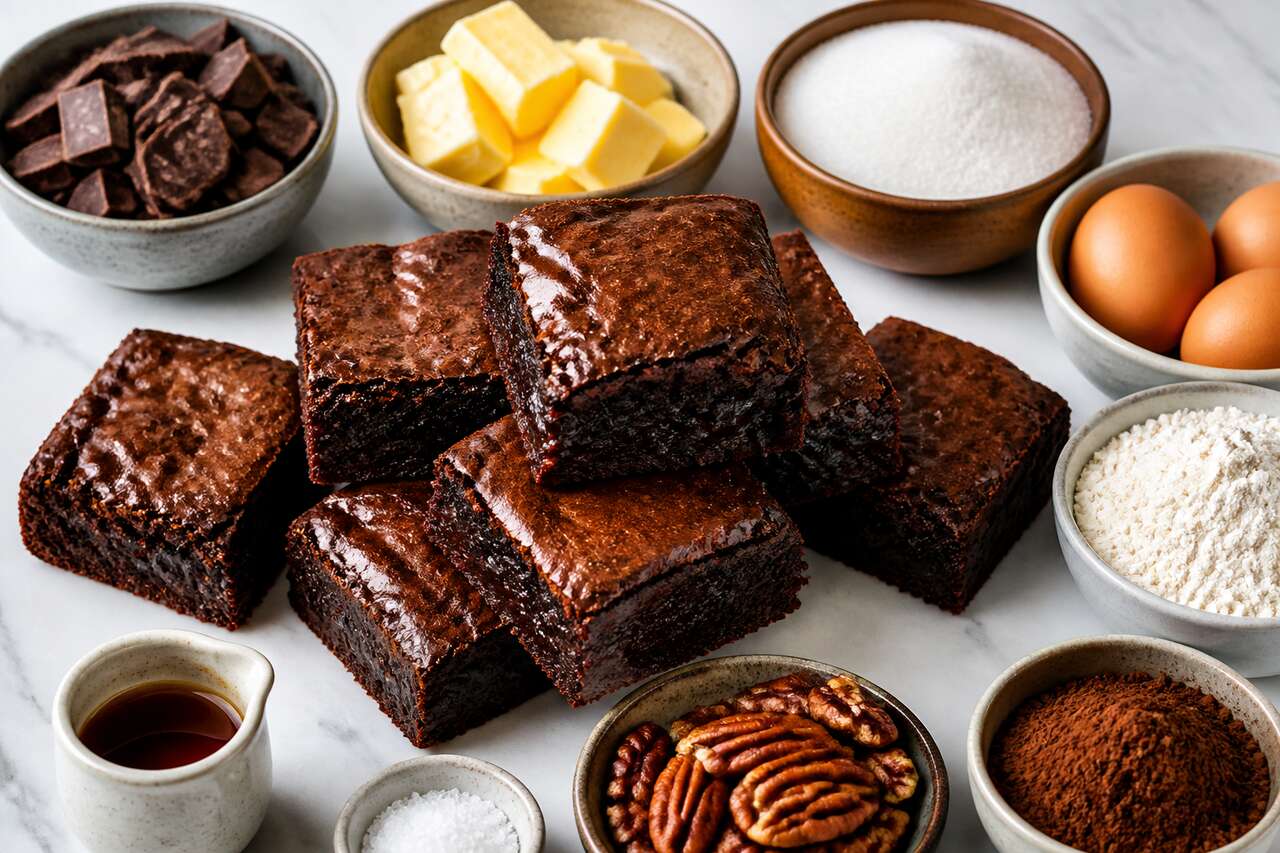 La meilleure recette de brownie au chocolat