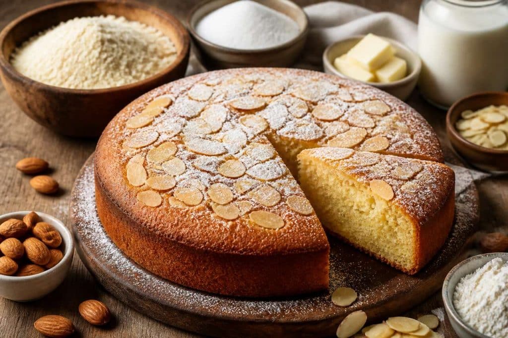 Gâteau à l'amande : recette savoureuse et facile
