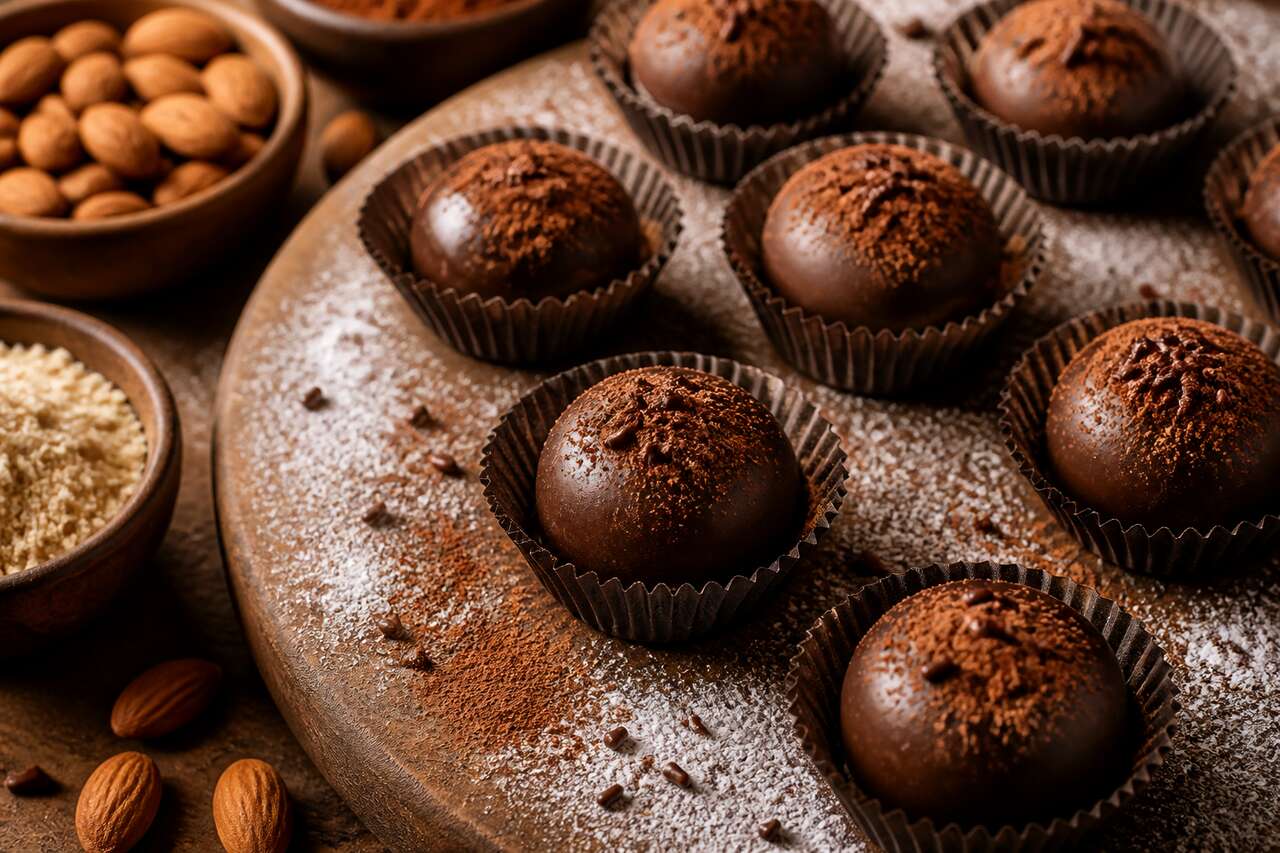 Bouchées au chocolat : recette facile et gourmande