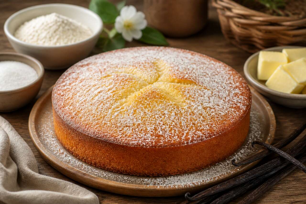 Recette de gâteau à la vanille moelleux