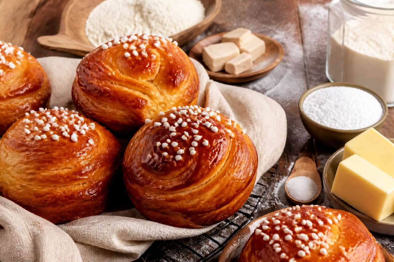 Recette de brioches feuilletées maison