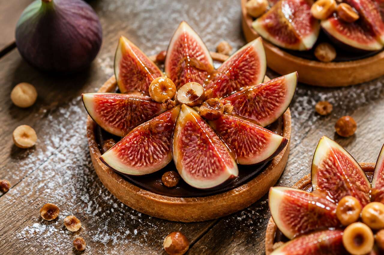 Tartelettes aux figues et praliné de Thierry Mulhaupt