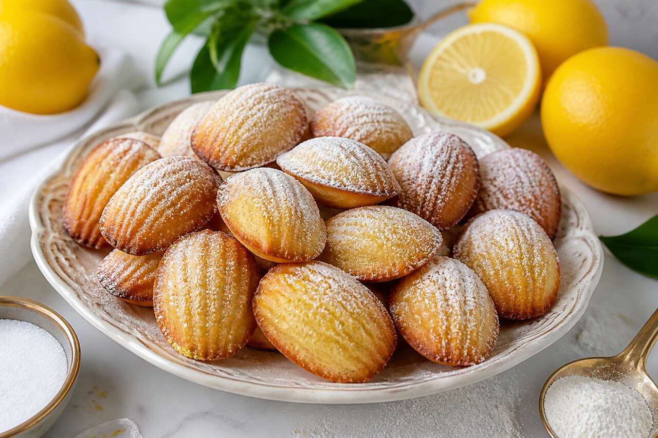 Recette de petites madeleines au citron : délice gourmand