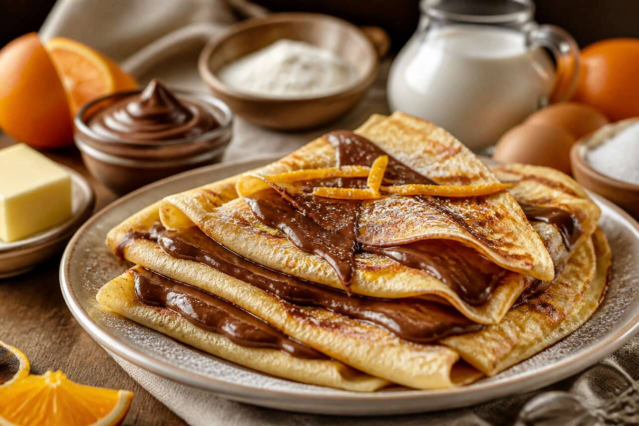 Crêpes chocolat orange : recette gourmande et facile