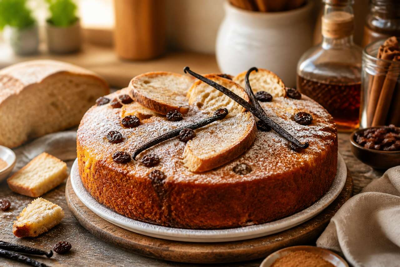 Gâteau de pain de Marie : recette anti-gaspillage