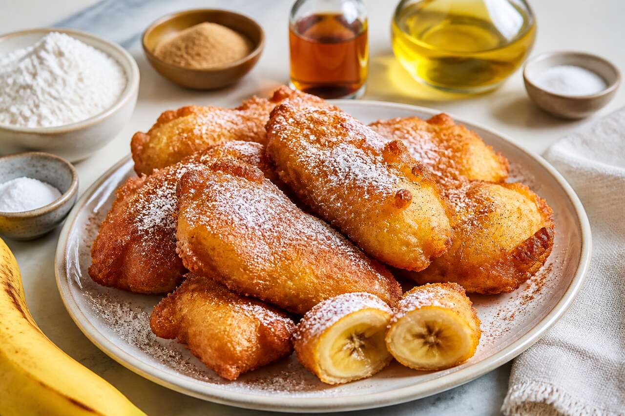 Recette de beignets de banane de Michèle