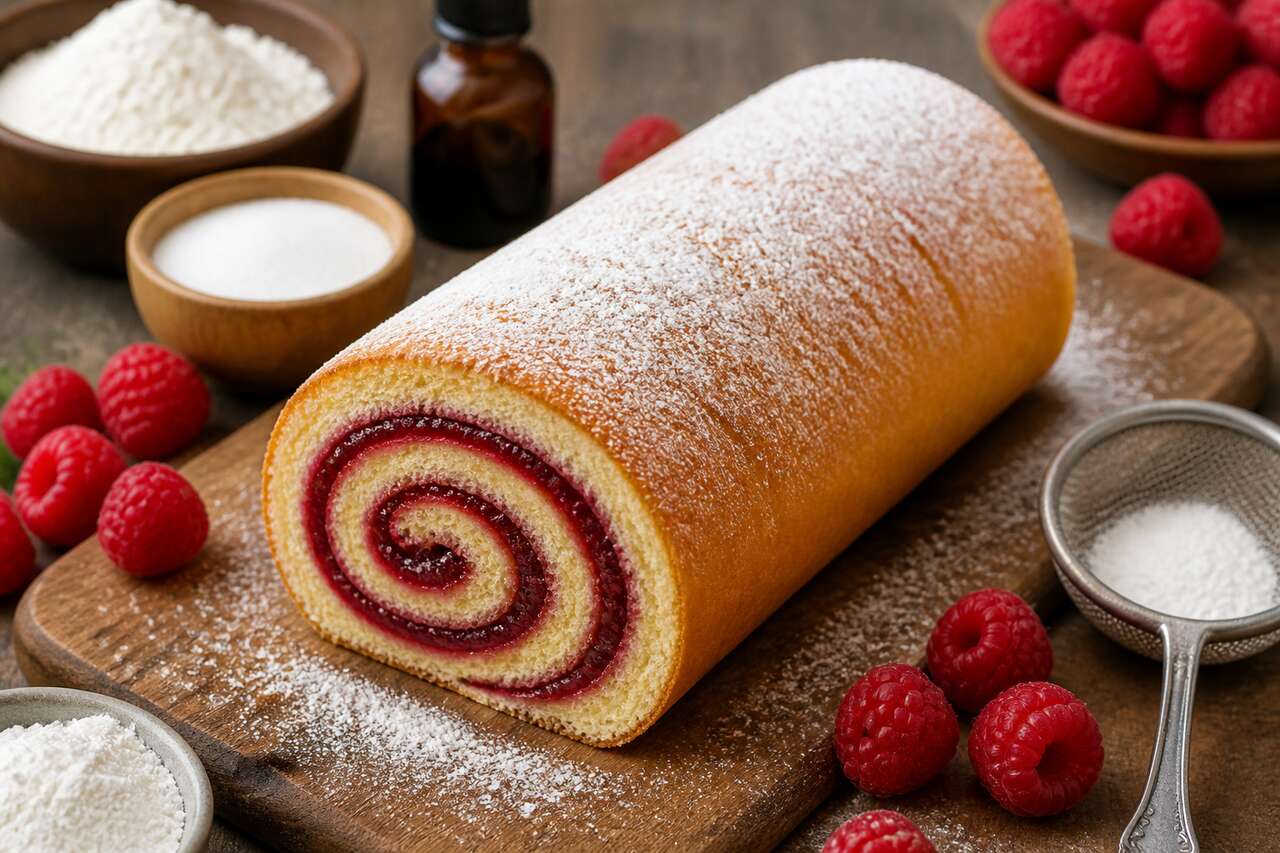Gâteau roulé : recette facile et savoureuse