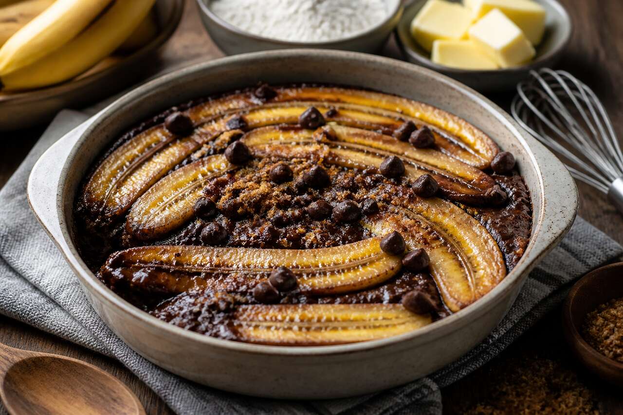 Bananes très mûres au chocolat : une douceur irrésistible