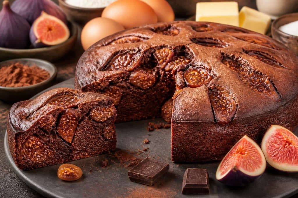 Gâteau chocolat et figues : une alliance parfaite