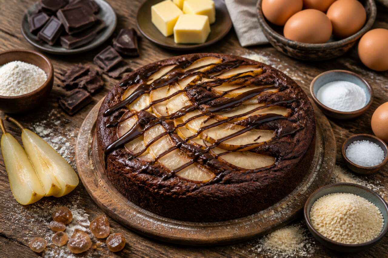 Cake choco-poire : délice gourmand à découvrir