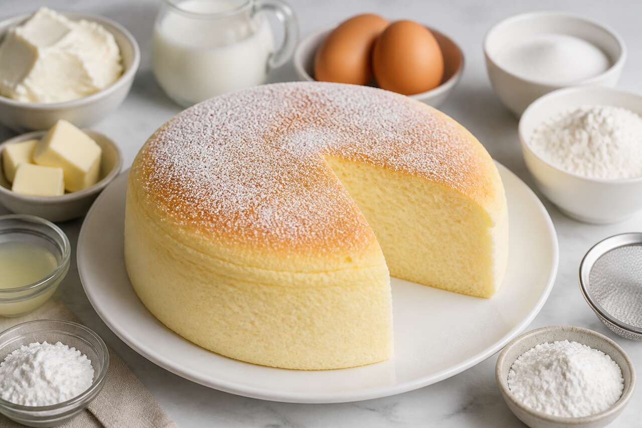 Recette du cheesecake japonais ultra moelleux et aérien