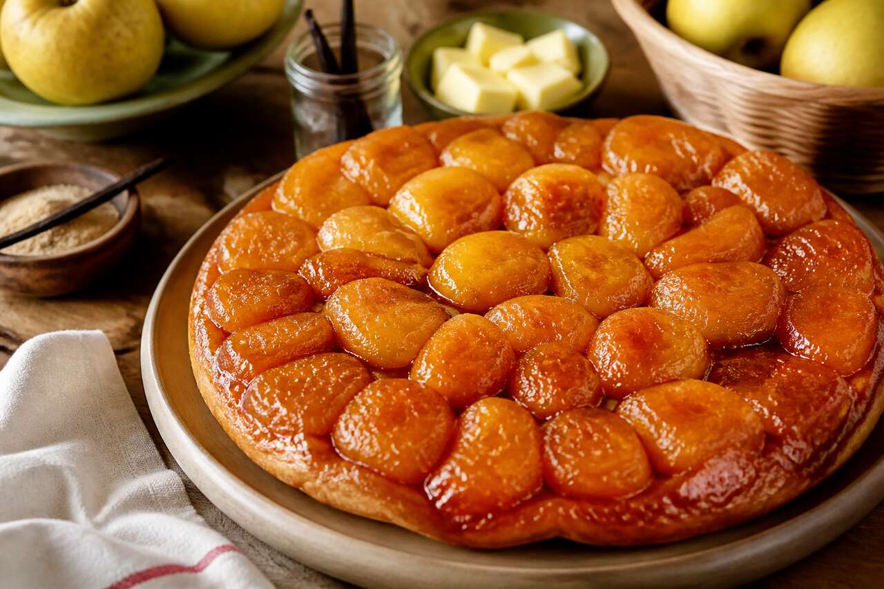 La recette de la tarte tatin de William Lamagnère