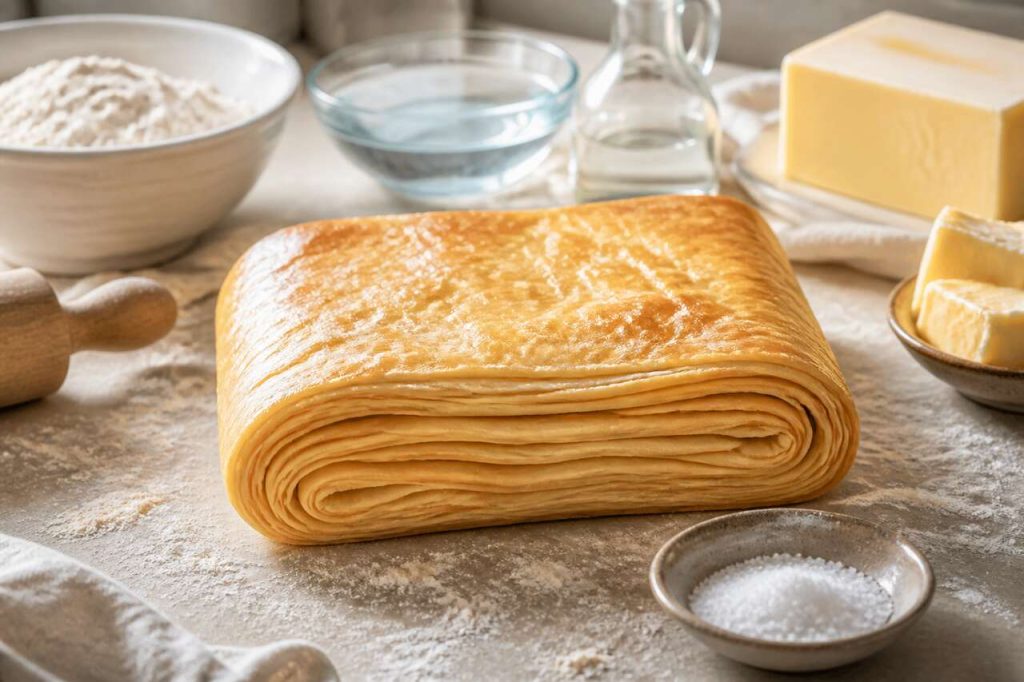 Recette de pâte feuilletée inversée maison