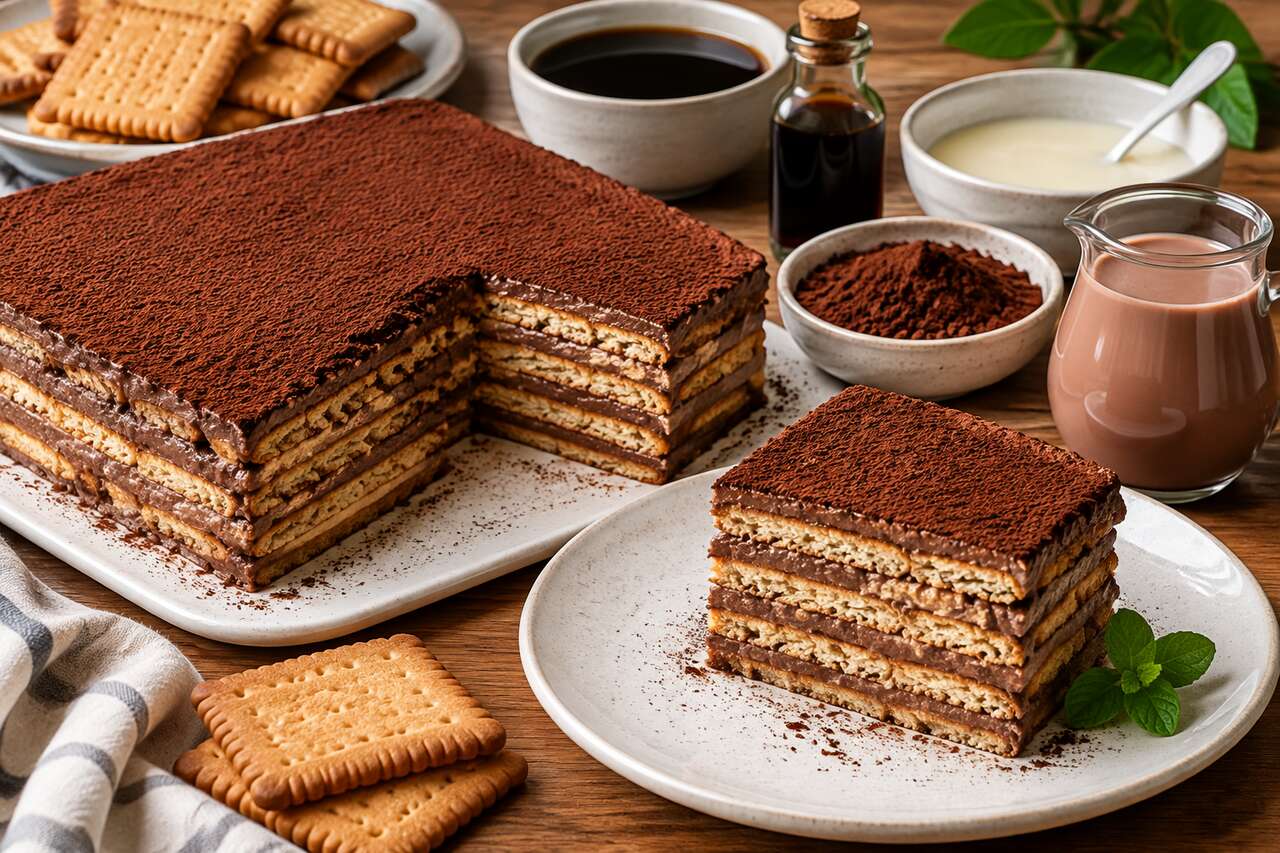 Gâteau aux petits beurres : recette facile et rapide
