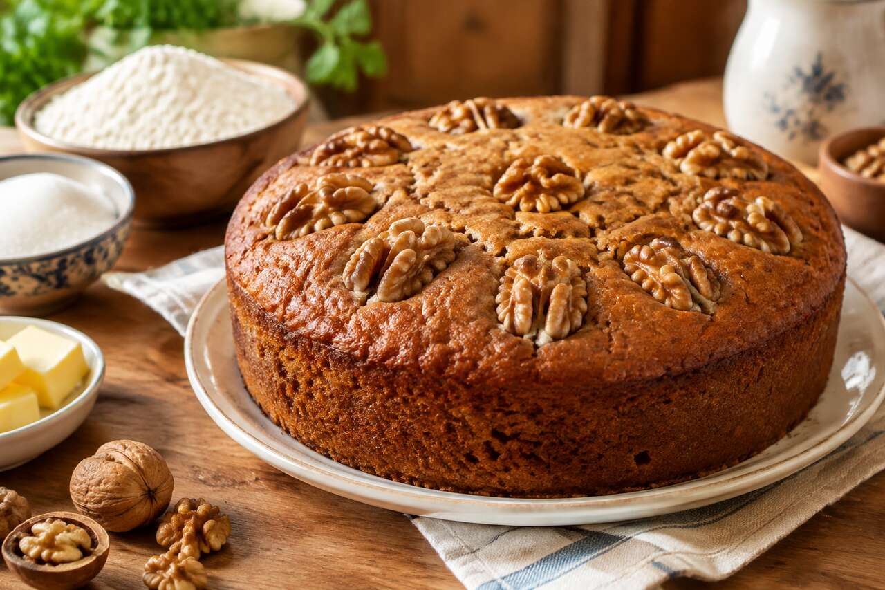 Recette de cake aux noix broyées : un délice facile à préparer