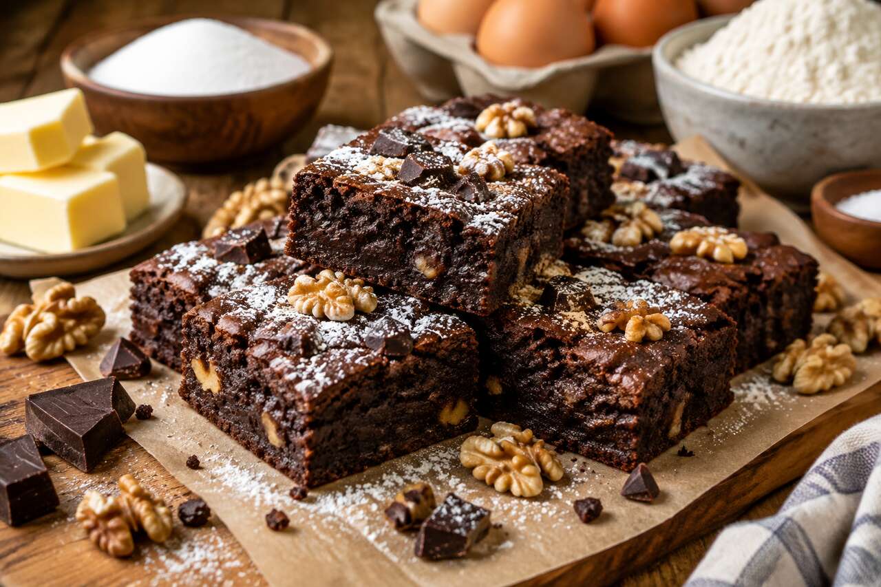 Brownies au chocolat faciles pour enfants