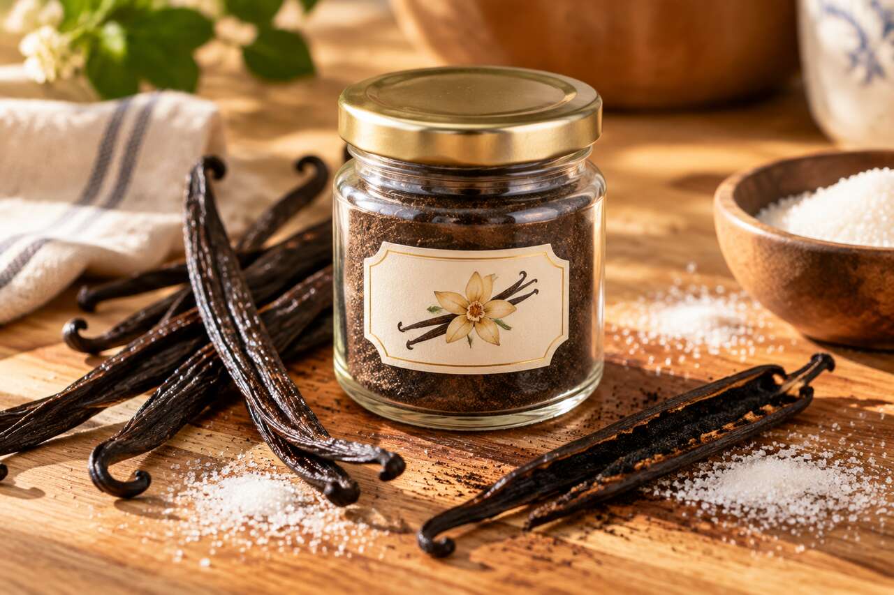 Poudre de vanille maison : la recette facile et économique