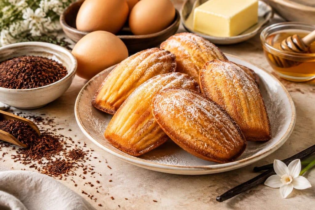 Recette de madeleines au rooibos