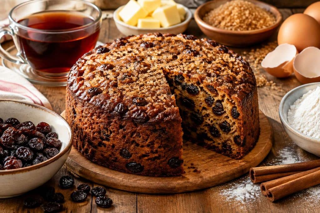 Cake anglais aux raisins : recette savoureuse et facile