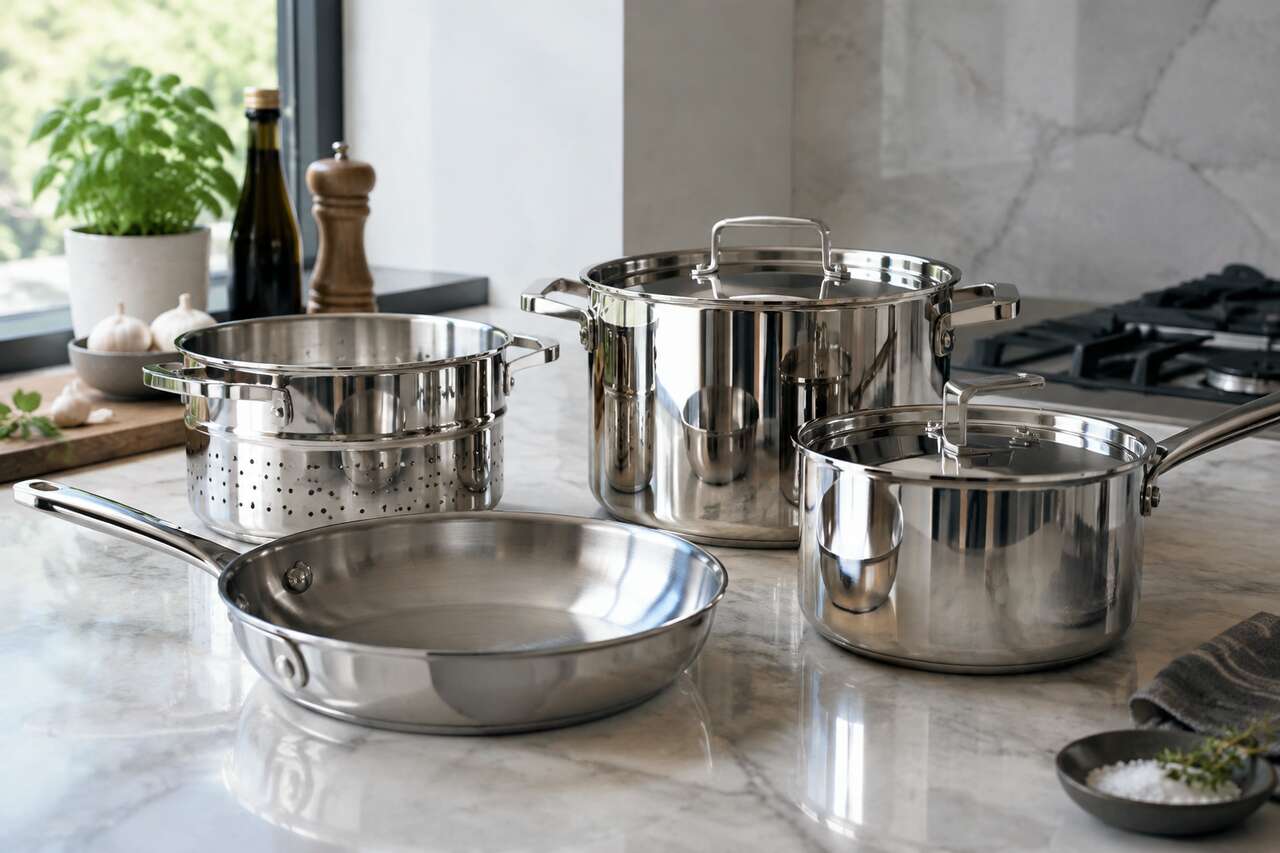 Inox et performance: ce que valent vraiment les casseroles et po&ecirc;les cristel