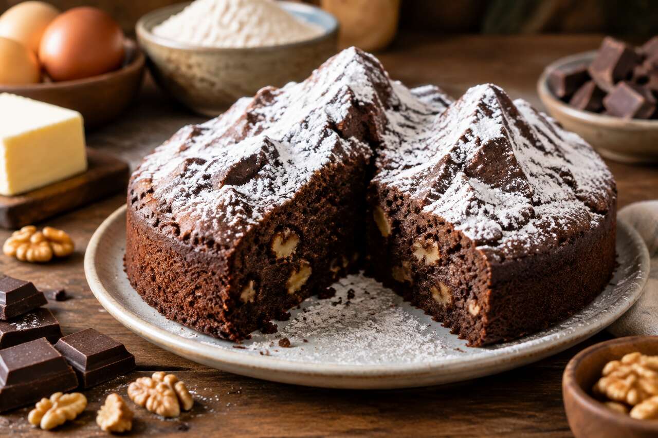 Gâteau au chocolat montagnard : recette gourmande facile