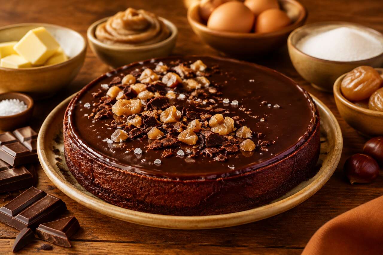 Délice chocolat crème de marron : recette gourmande